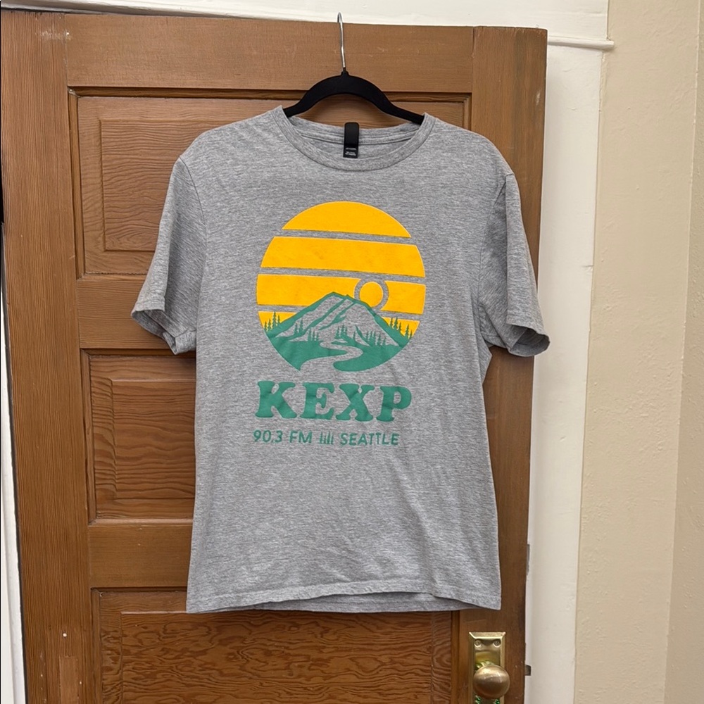 Gray KEXP Graphic T-Shirt